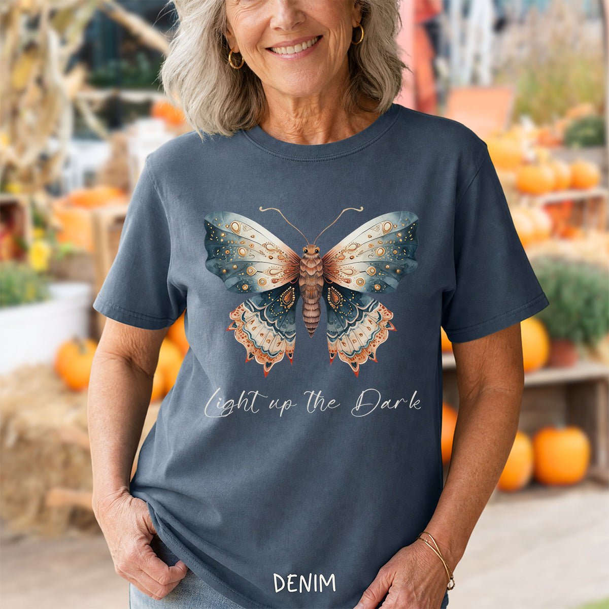 Light up the Dark Autumn Moth T-Shirt
