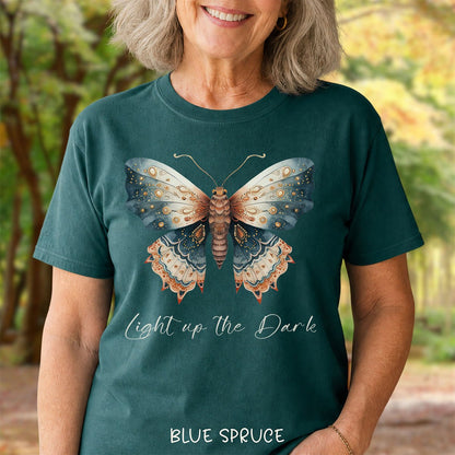 Light up the Dark Autumn Moth T-Shirt