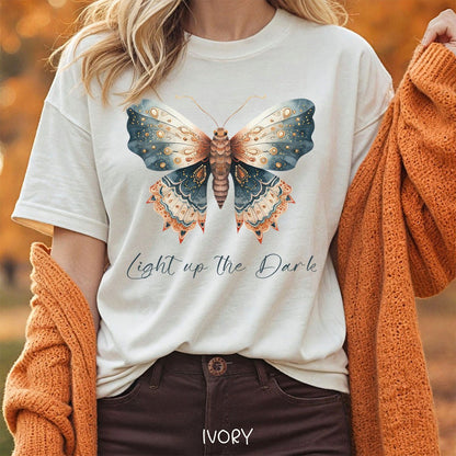 Light up the Dark Autumn Moth T-Shirt