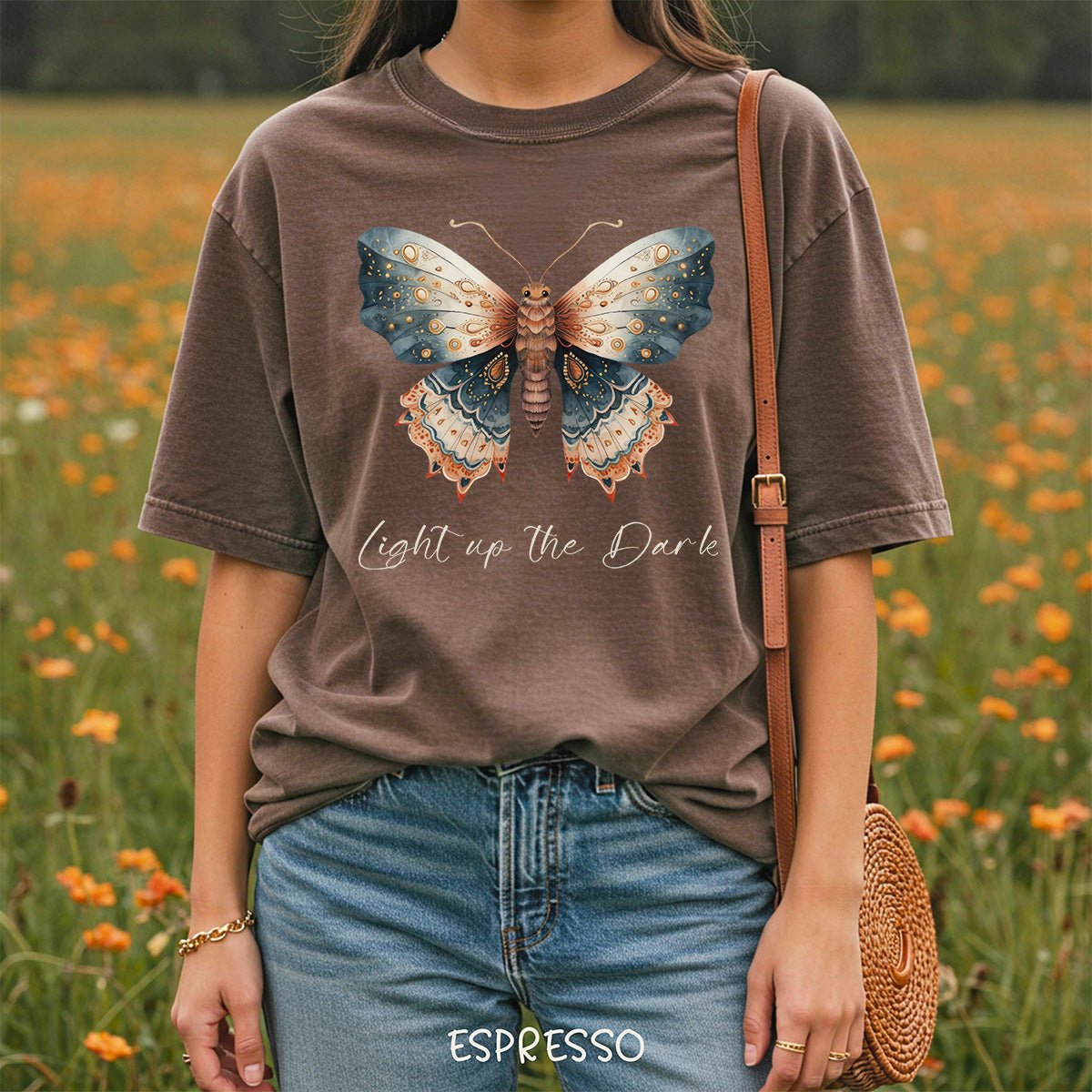Light up the Dark Autumn Moth T-Shirt