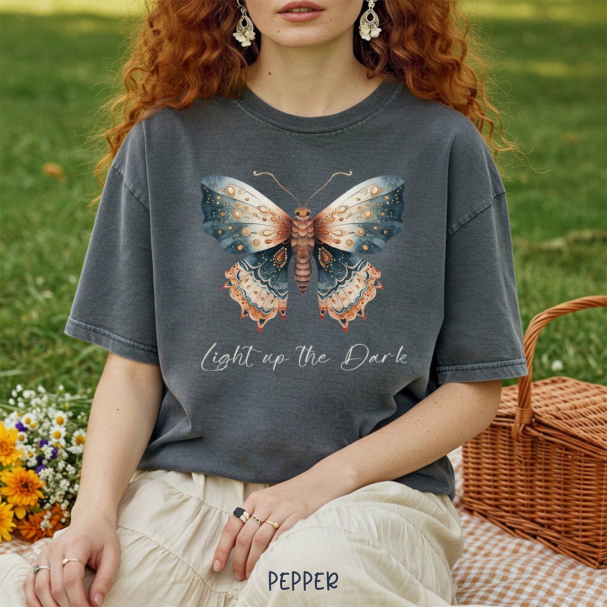 Light up the Dark Autumn Moth T-Shirt