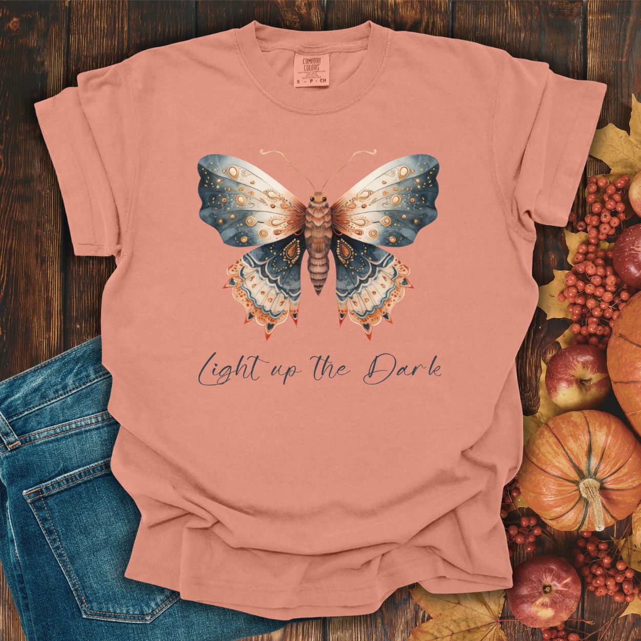 Light up the Dark Autumn Moth T-Shirt