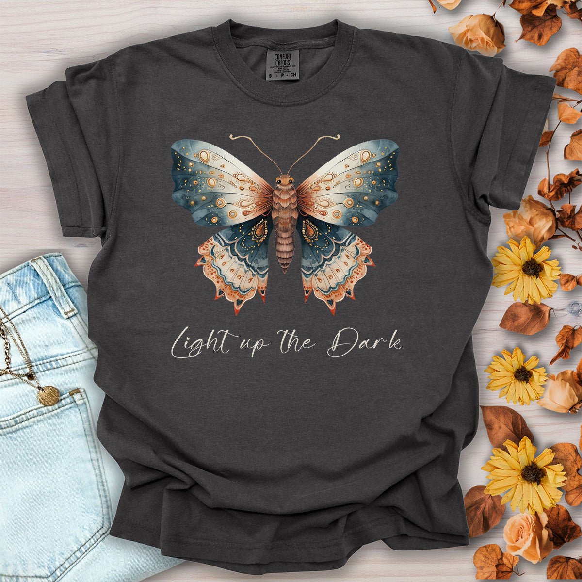 Light up the Dark Autumn Moth T-Shirt