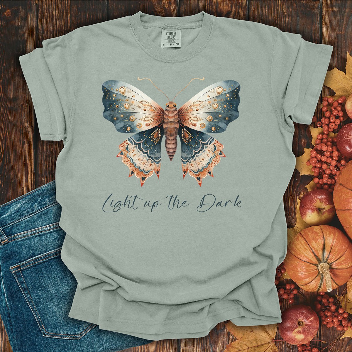 Light up the Dark Autumn Moth T-Shirt