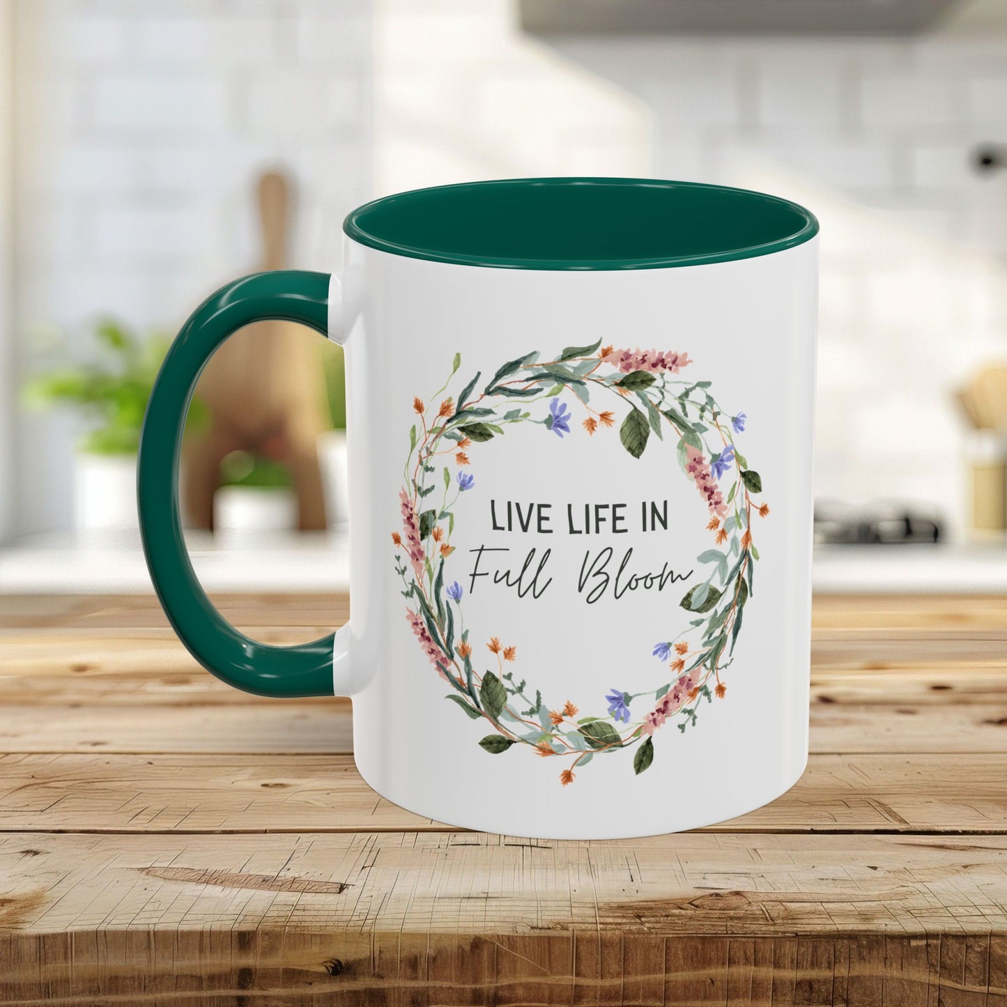 Live Life in Full Bloom Mug (11/15oz)