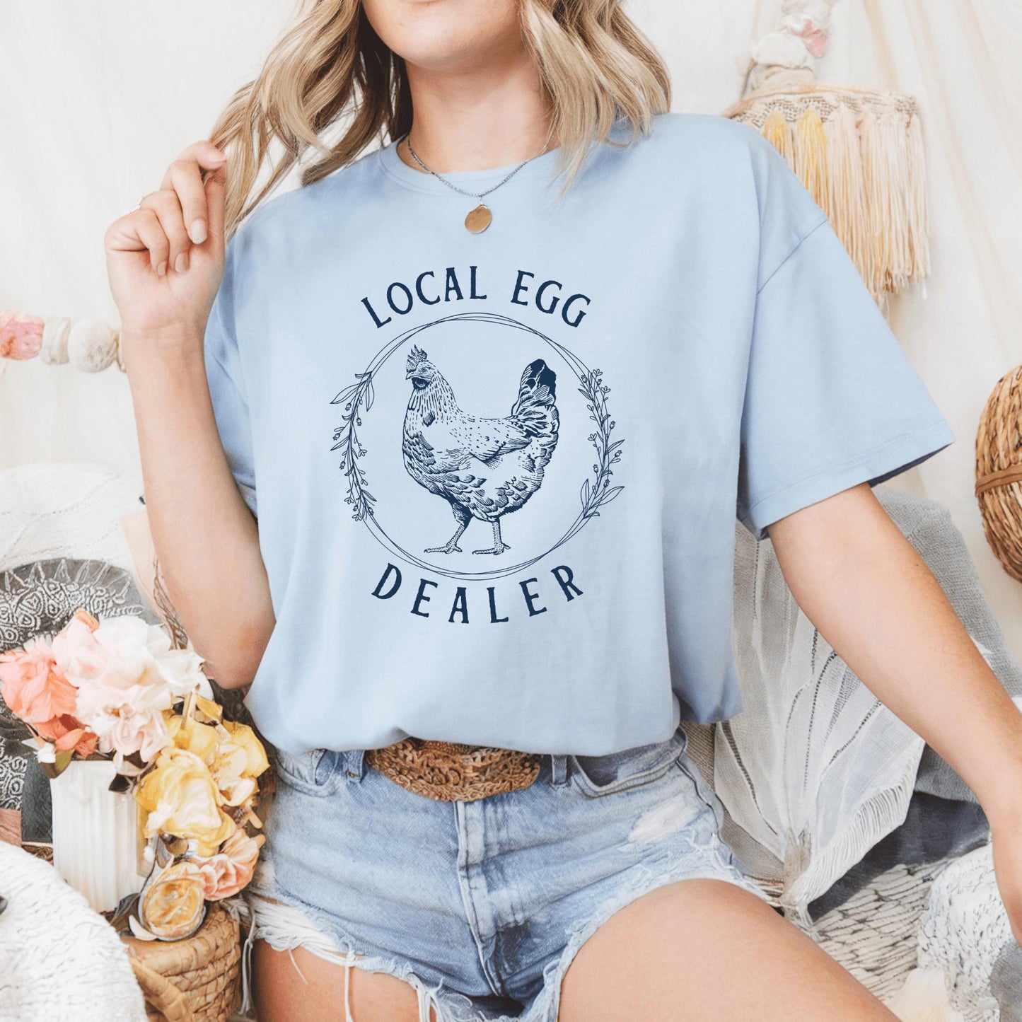 Wild Petal Threads T-Shirt Local Egg Dealer T-Shirt