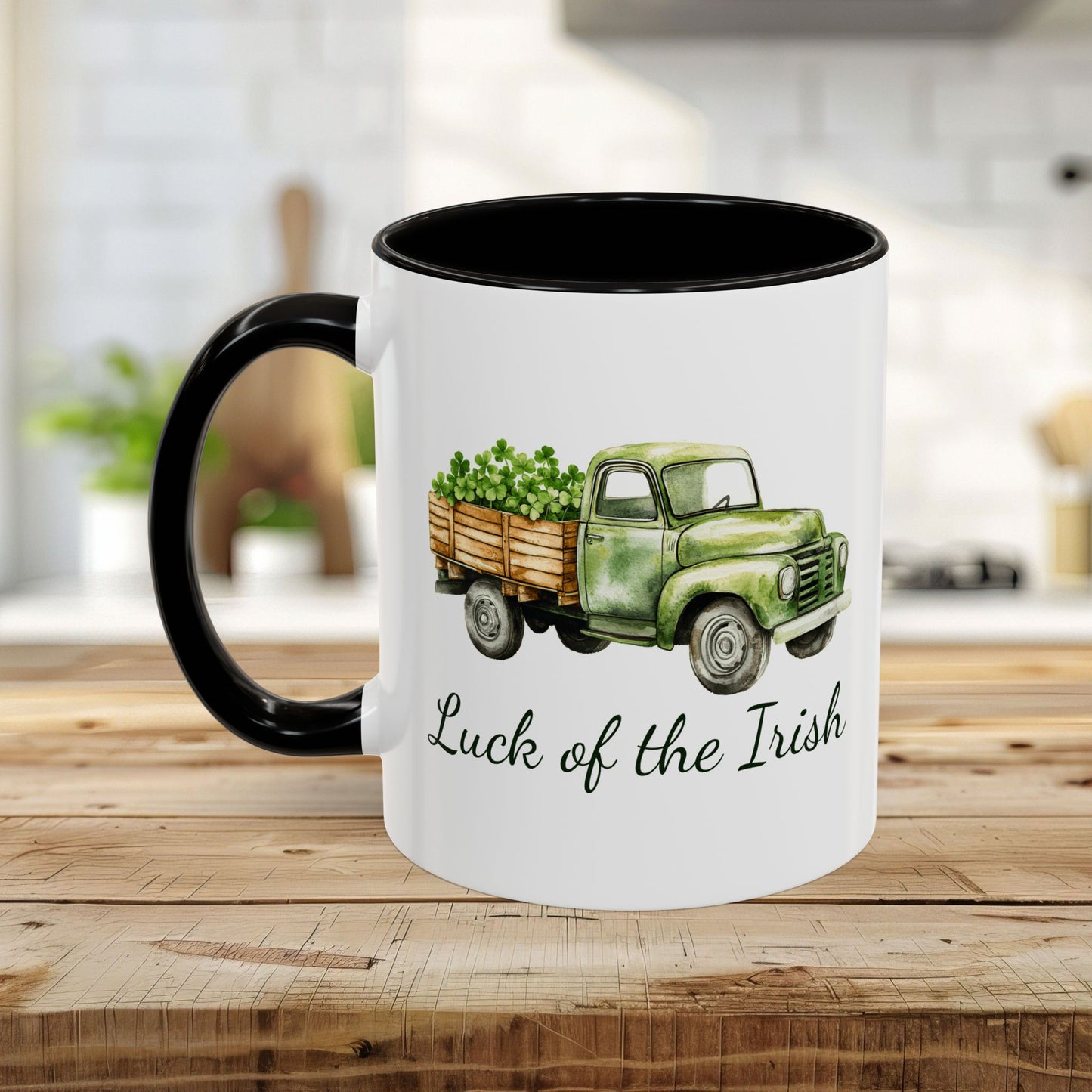 Luck of the Irish Pickup Truck Mug (11/15oz)