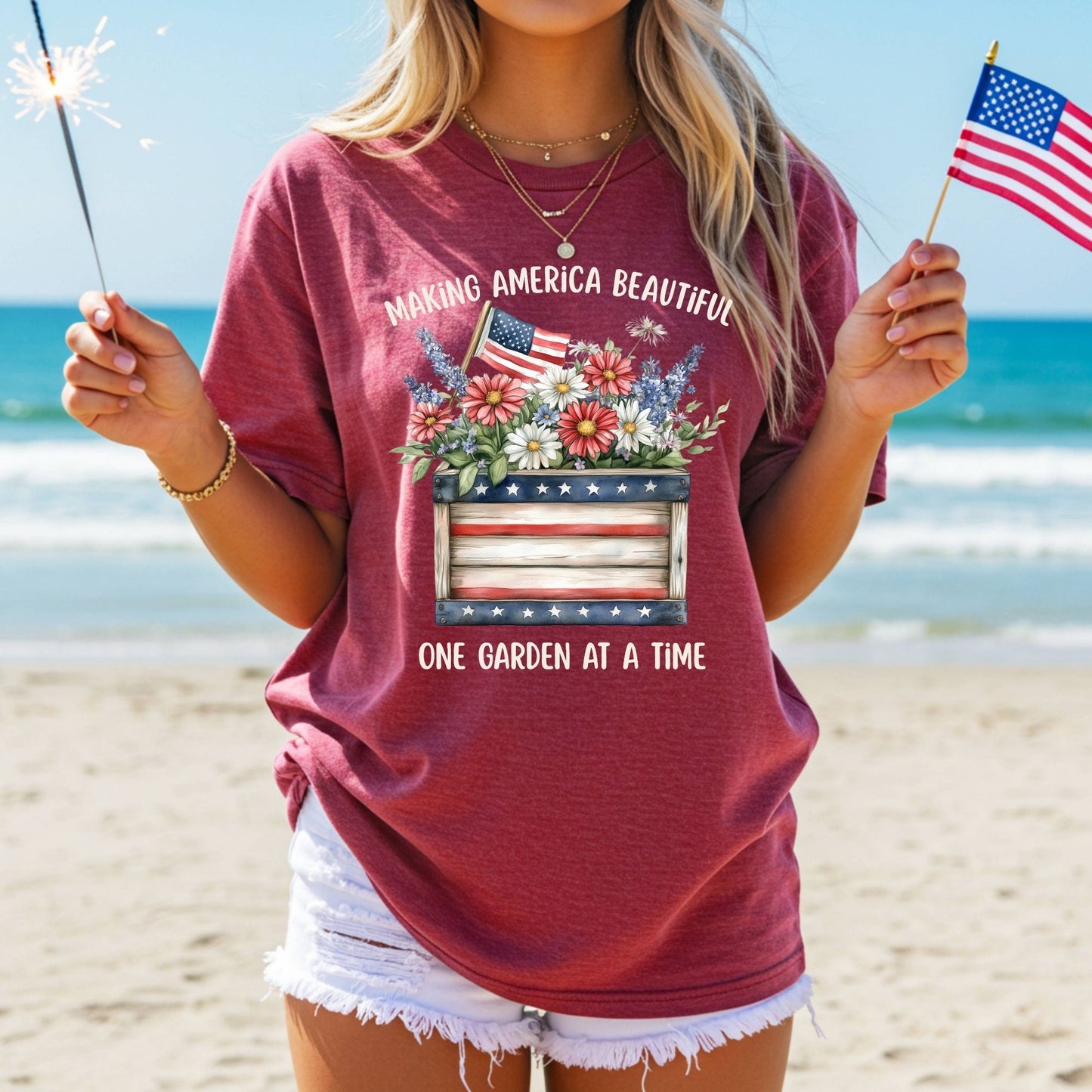 Making America Beautiful Garden T-Shirt
