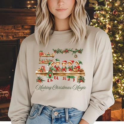 Making Christmas Magic Long Sleeve Tee