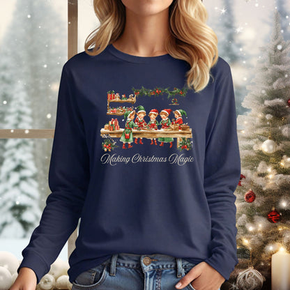 Making Christmas Magic Long Sleeve Tee