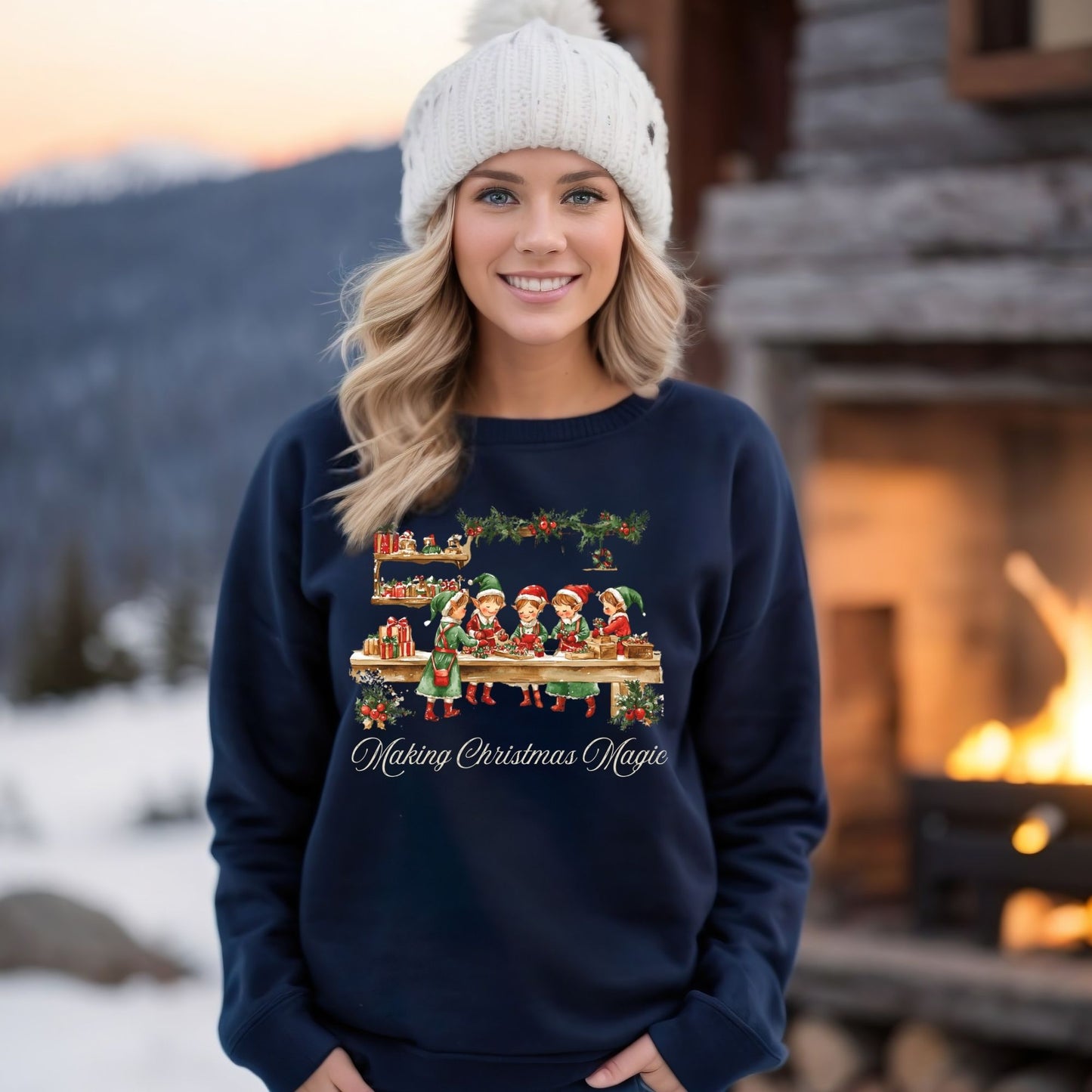 Making Christmas Magic Sweatshirt