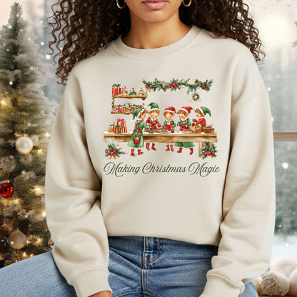 Making Christmas Magic Sweatshirt