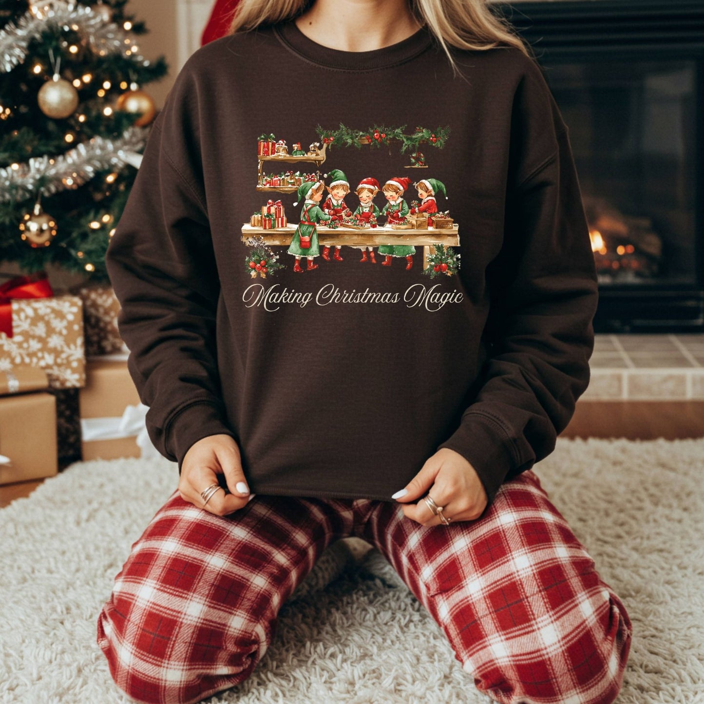 Making Christmas Magic Sweatshirt