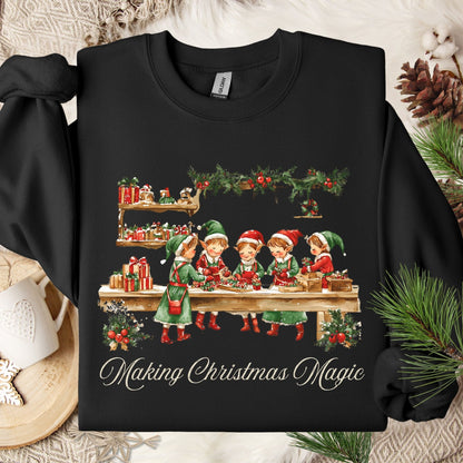 Making Christmas Magic Sweatshirt