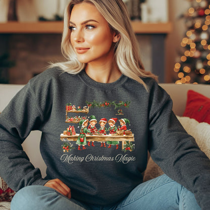 Making Christmas Magic Sweatshirt