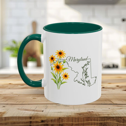 Maryland State Flower Mug — Black Eyed Susan (11/15oz)