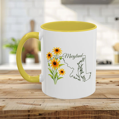 Maryland State Flower Mug — Black Eyed Susan (11/15oz)