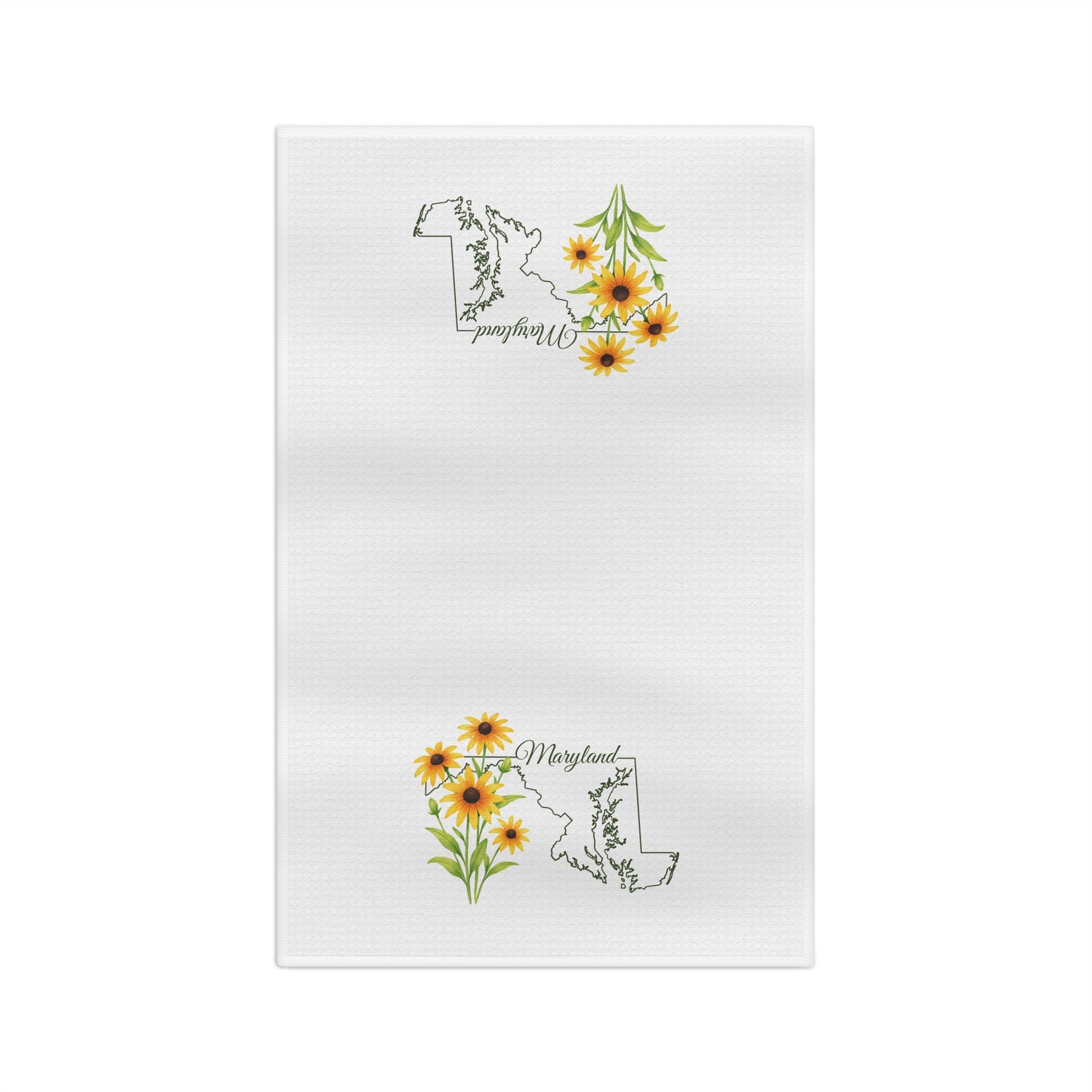 Maryland State Flower Tea Towel – Black Eyed Susan