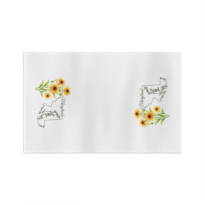Maryland State Flower Tea Towel – Black Eyed Susan