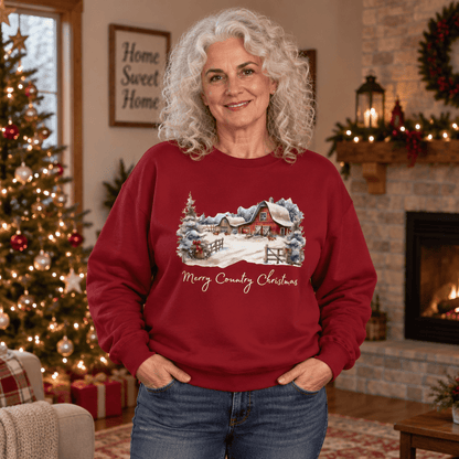 Merry Country Christmas Sweatshirt