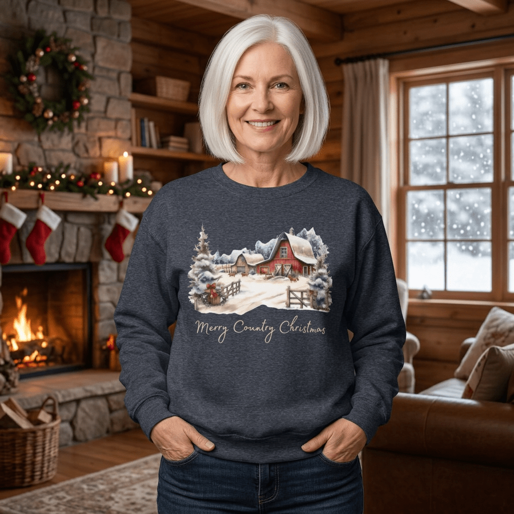Merry Country Christmas Sweatshirt