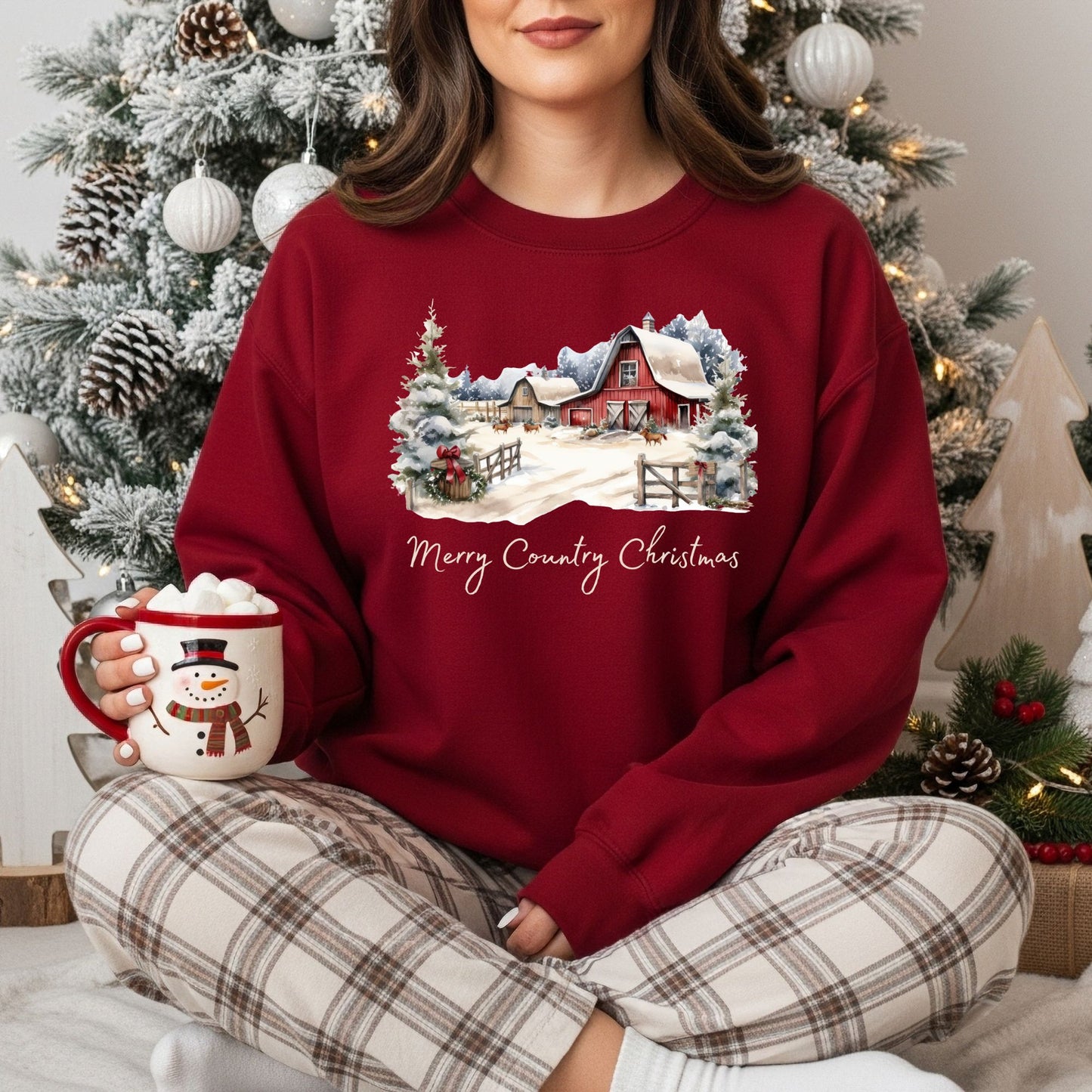 Merry Country Christmas Sweatshirt
