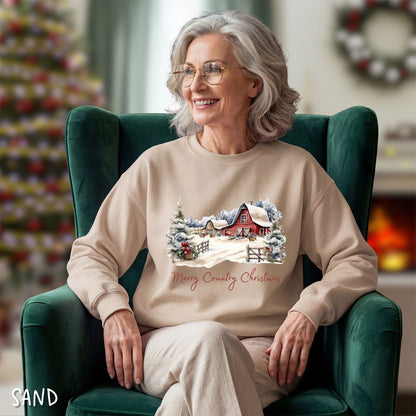 Merry Country Christmas Sweatshirt
