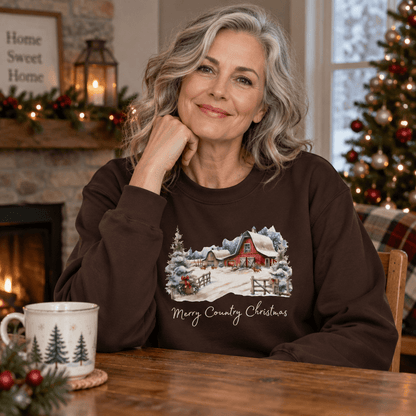Merry Country Christmas Sweatshirt