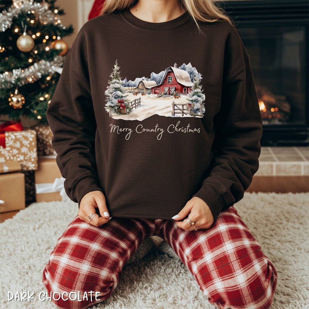 Merry Country Christmas Sweatshirt