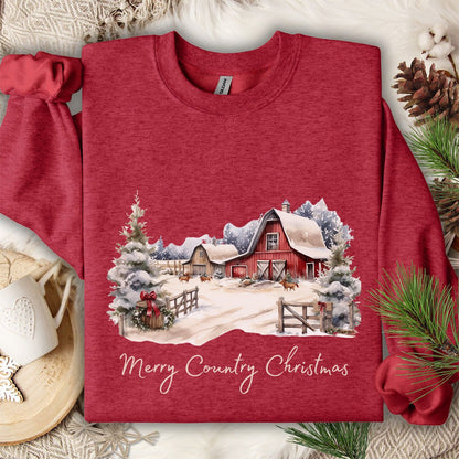 Merry Country Christmas Sweatshirt