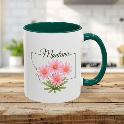 Montana State Flower Mug — Bitterroot (11/15oz)