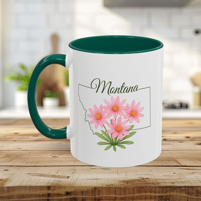 Montana State Flower Mug — Bitterroot (11/15oz)