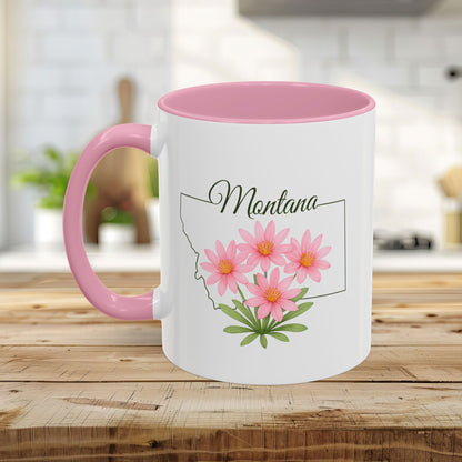 Montana State Flower Mug — Bitterroot (11/15oz)