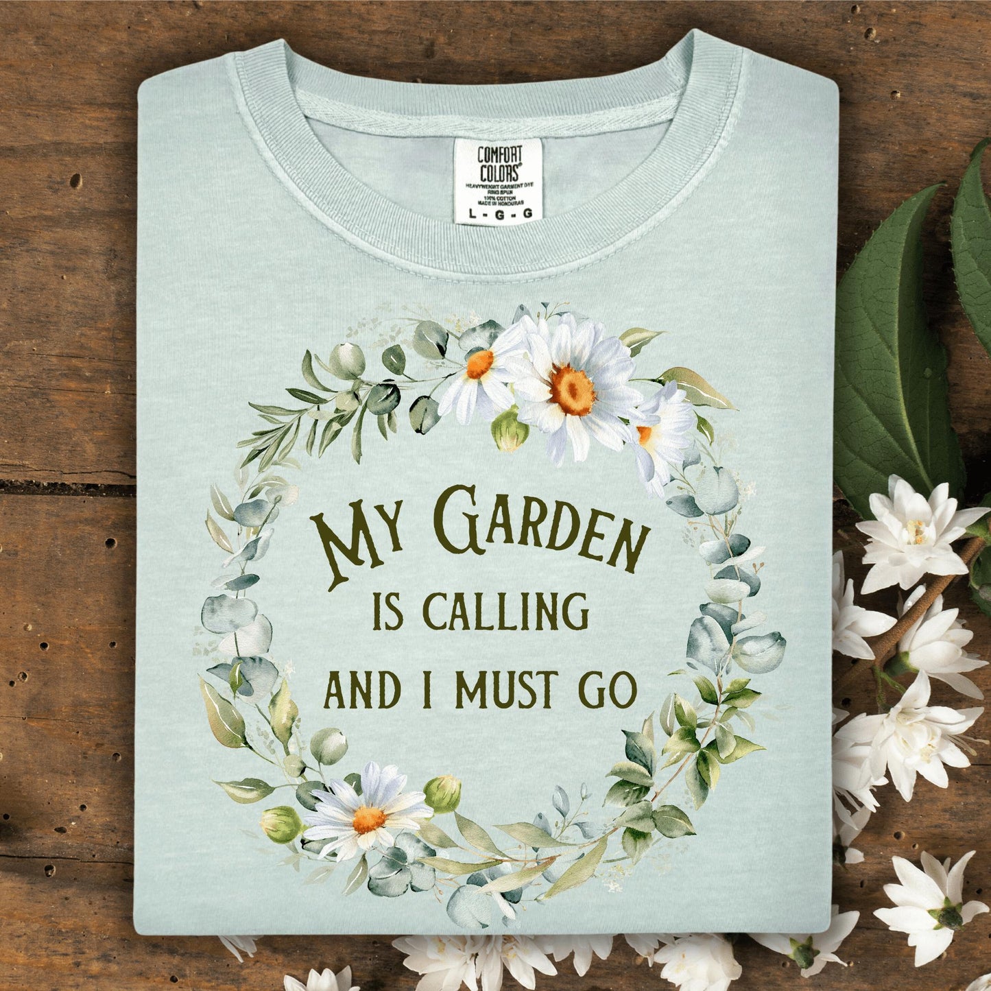 Wild Petal Threads T-Shirt S / bay My Garden Is Calling T-Shirt