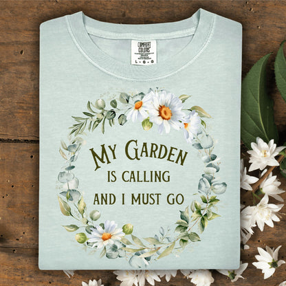 Wild Petal Threads T-Shirt S / bay My Garden Is Calling T-Shirt