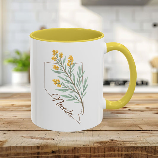 Nevada State Flower Mug — Sagebrush (11/15oz)
