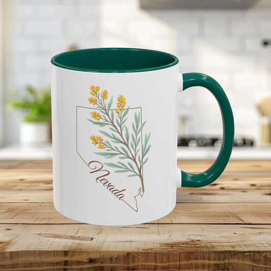 Nevada State Flower Mug — Sagebrush (11/15oz)