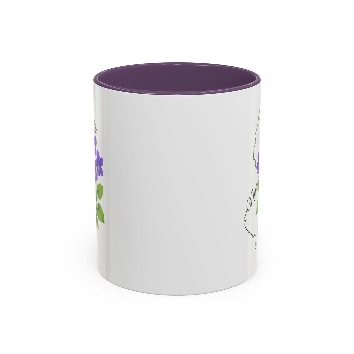 New Jersey State Flower Mug — Meadow Violet (11/15oz)