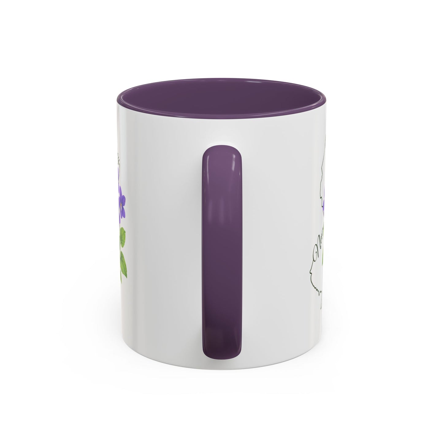 New Jersey State Flower Mug — Meadow Violet (11/15oz)