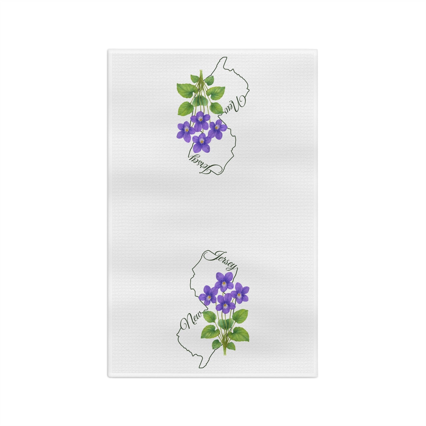 New Jersey State Flower T-Shirt - Meadow Violet