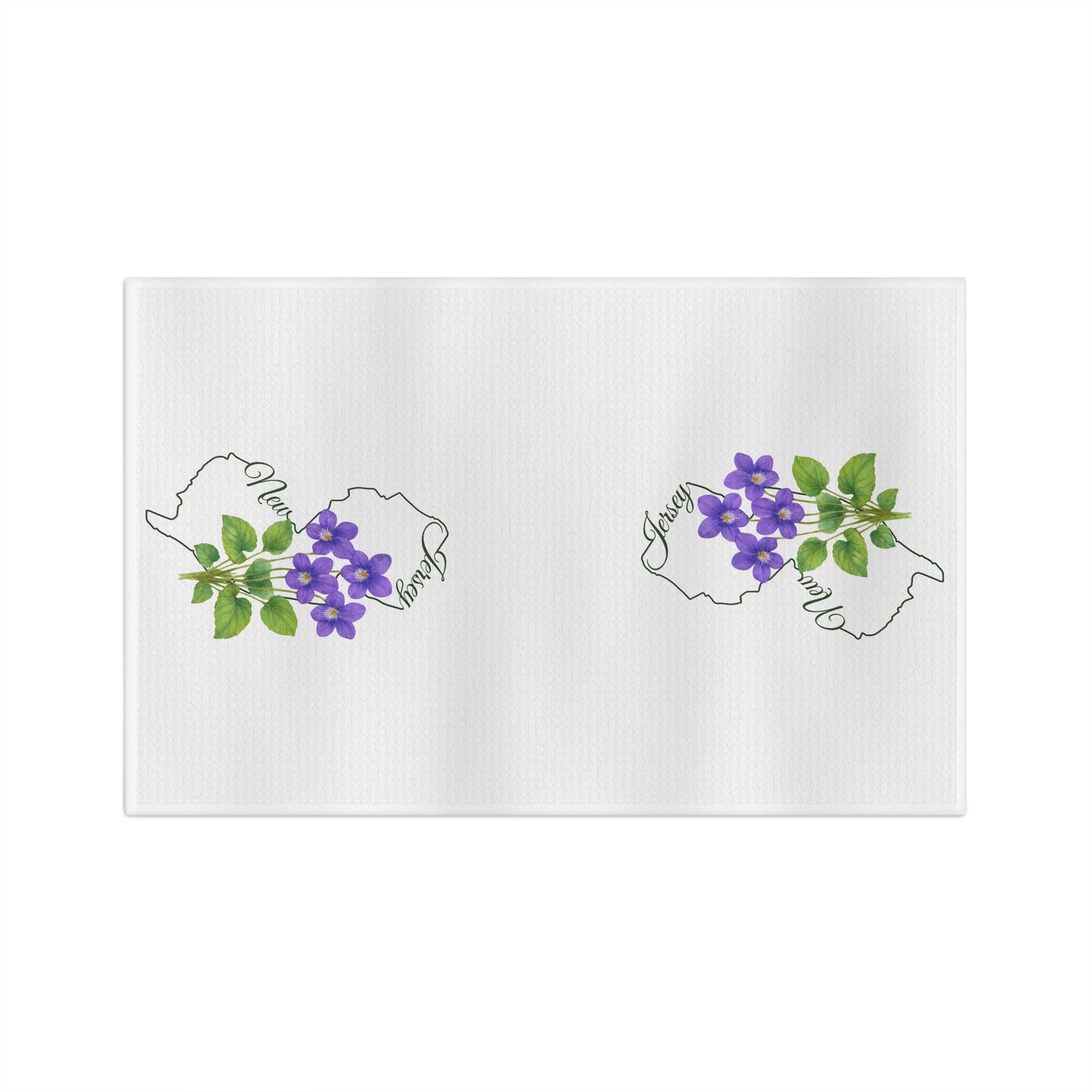 New Jersey State Flower T-Shirt - Meadow Violet