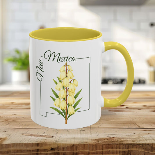 New Mexico State Flower Mug - Yucca (11/15oz)