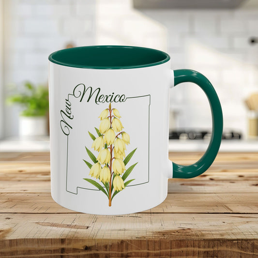 New Mexico State Flower Mug - Yucca (11/15oz)