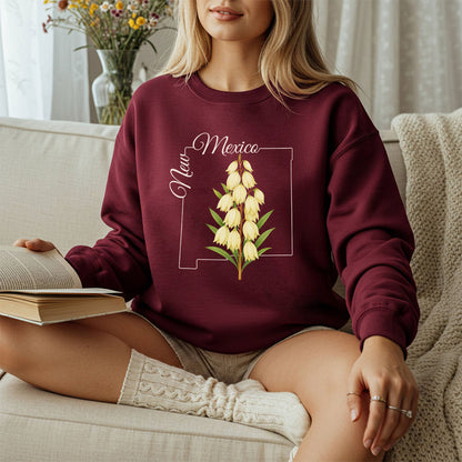 New Mexico State Flower Sweatshirt - Yucca