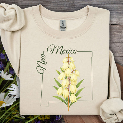 New Mexico State Flower Sweatshirt - Yucca