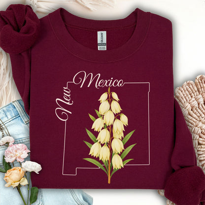 New Mexico State Flower Sweatshirt - Yucca