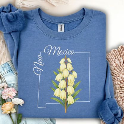 New Mexico State Flower Sweatshirt - Yucca