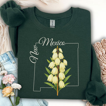 New Mexico State Flower Sweatshirt - Yucca