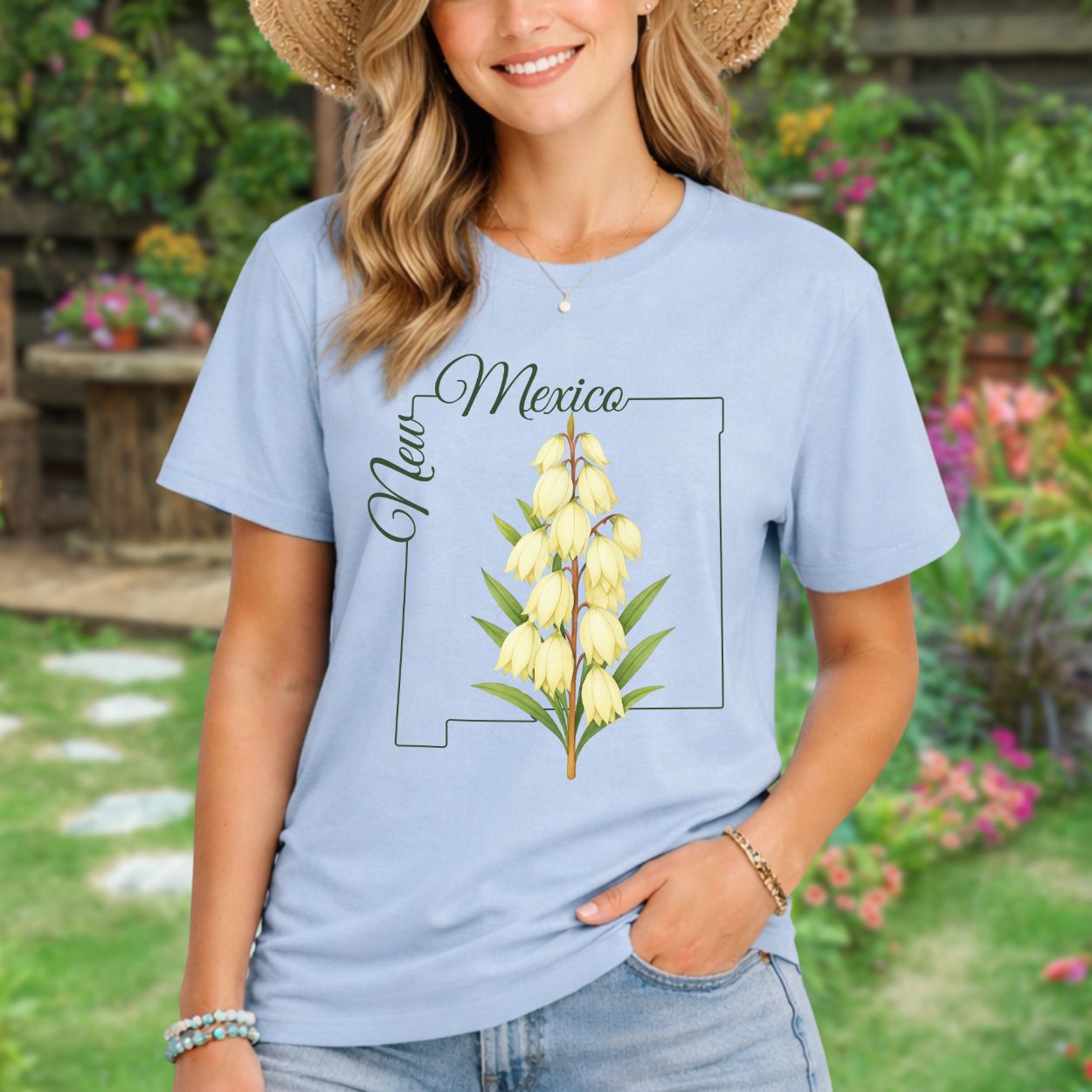 New Mexico State Flower T-Shirt — Yucca