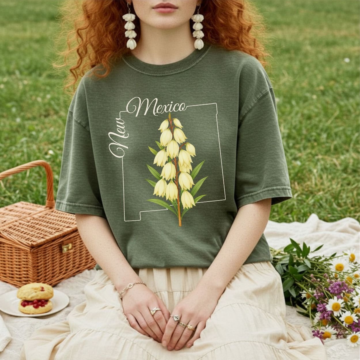 New Mexico State Flower T-Shirt — Yucca